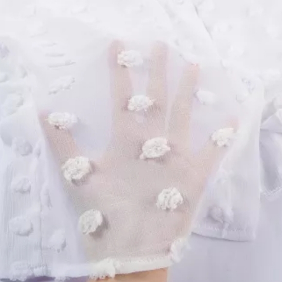 ♥️New boutique button ruffle dot tank - Picture 7 of 17